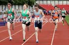 Senior boys 1500 metres hurdles, English Schools Track and Field. Photo: David T. Hewitson/Sports for All Pics